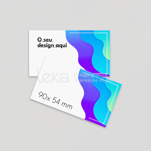 Cartões de Visita – Impressão Full Color (Frente e Verso)