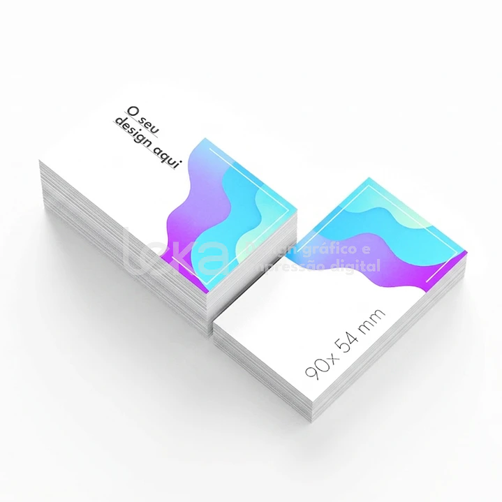 Cartões de Visita – Impressão Full Color (Frente e Verso) 2