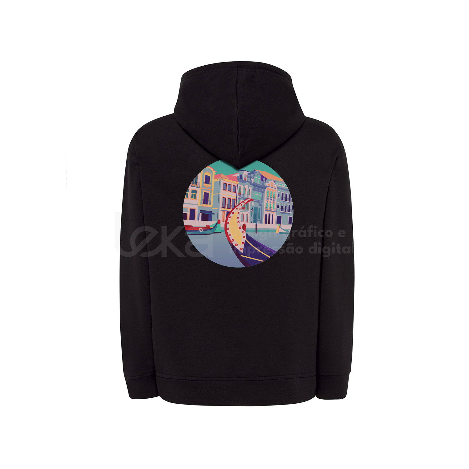 Hoodie Unissexo  65% poliester Personalizável  9