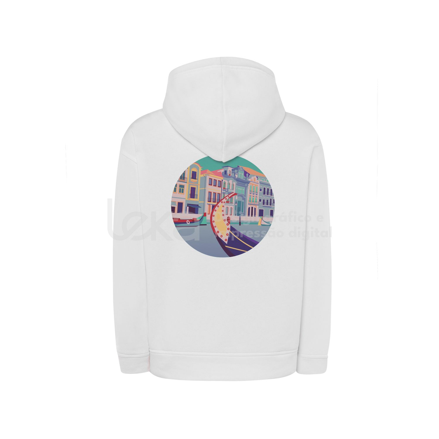 Hoodie Unissexo  65% poliester Personalizável  4