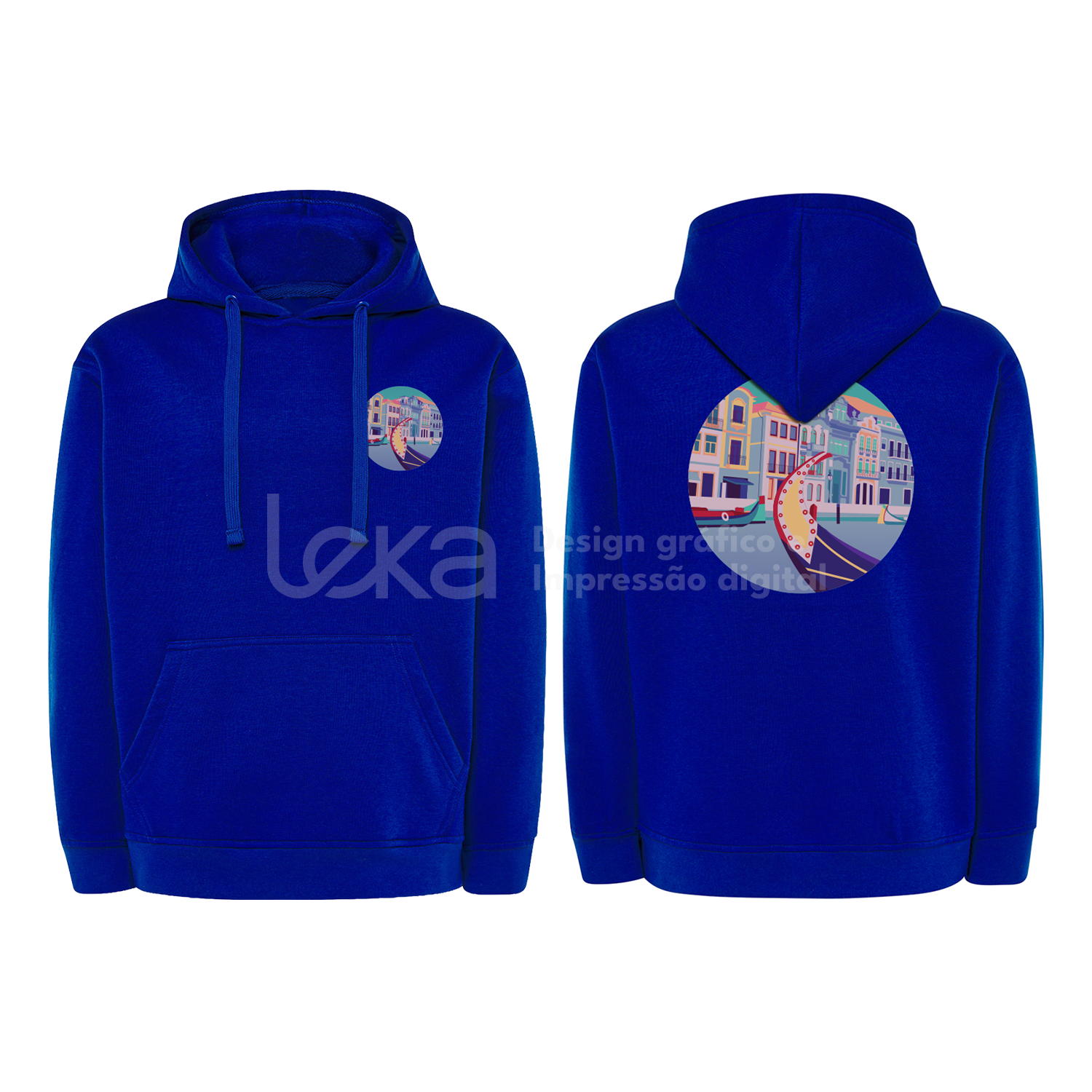 Hoodie Unissexo  65% poliester Personalizável  15