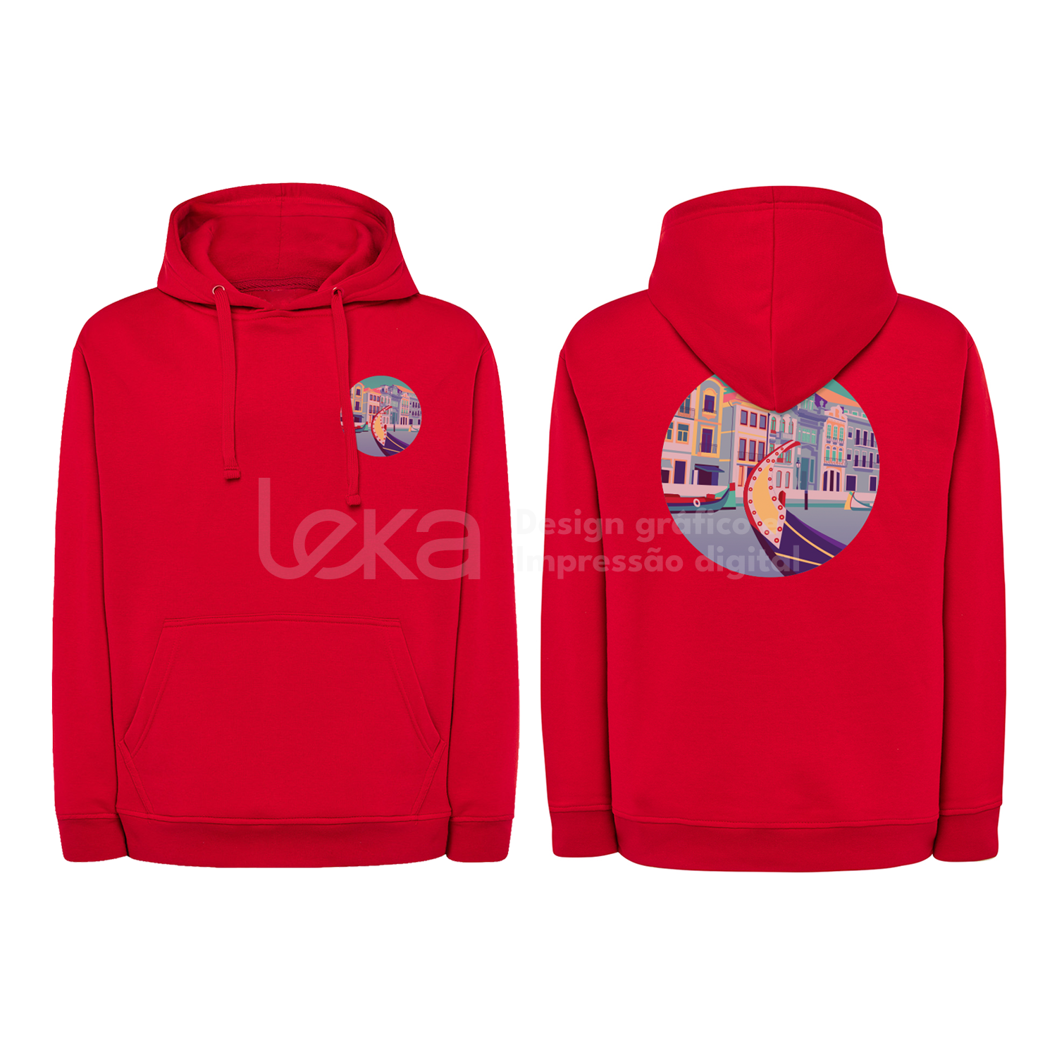 Hoodie Unissexo  65% poliester Personalizável  25