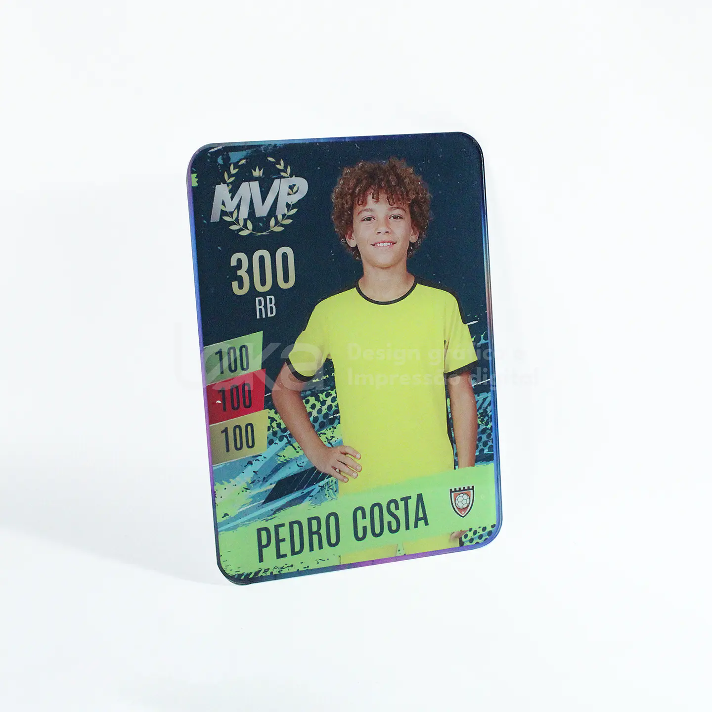 Cromo de Futebol Personalizado ⚽🏆Edição MDF ou Acrílico 5