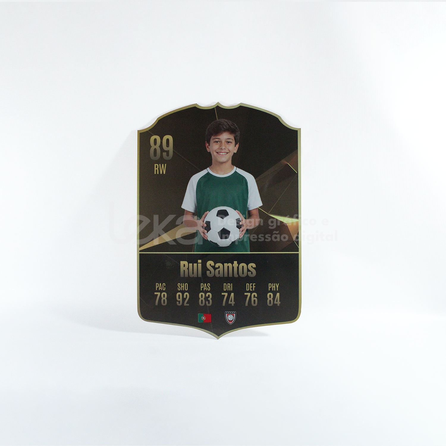 Cromo de Futebol Personalizado ⚽🏆Edição MDF ou Acrílico 11