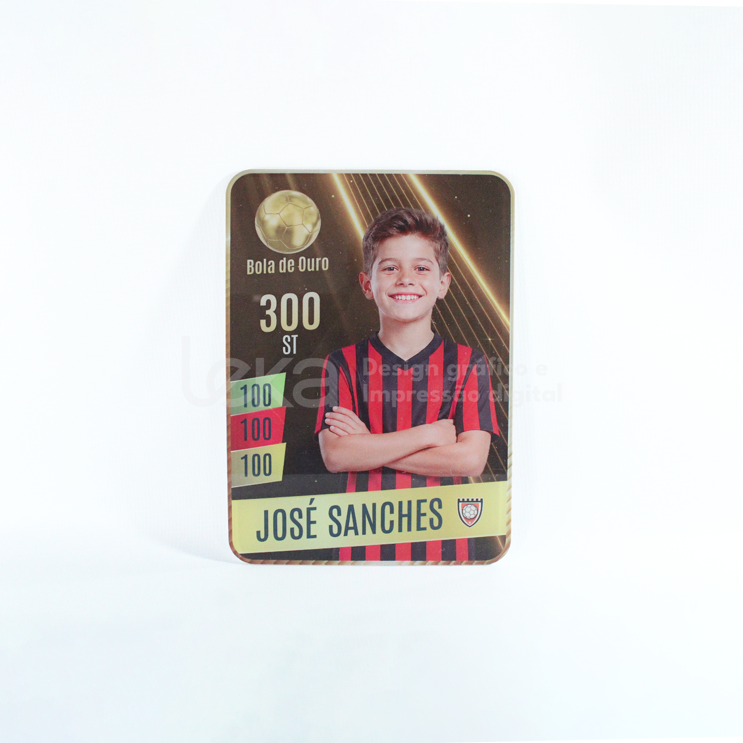 Cromo de Futebol Personalizado ⚽🏆Edição MDF ou Acrílico 13