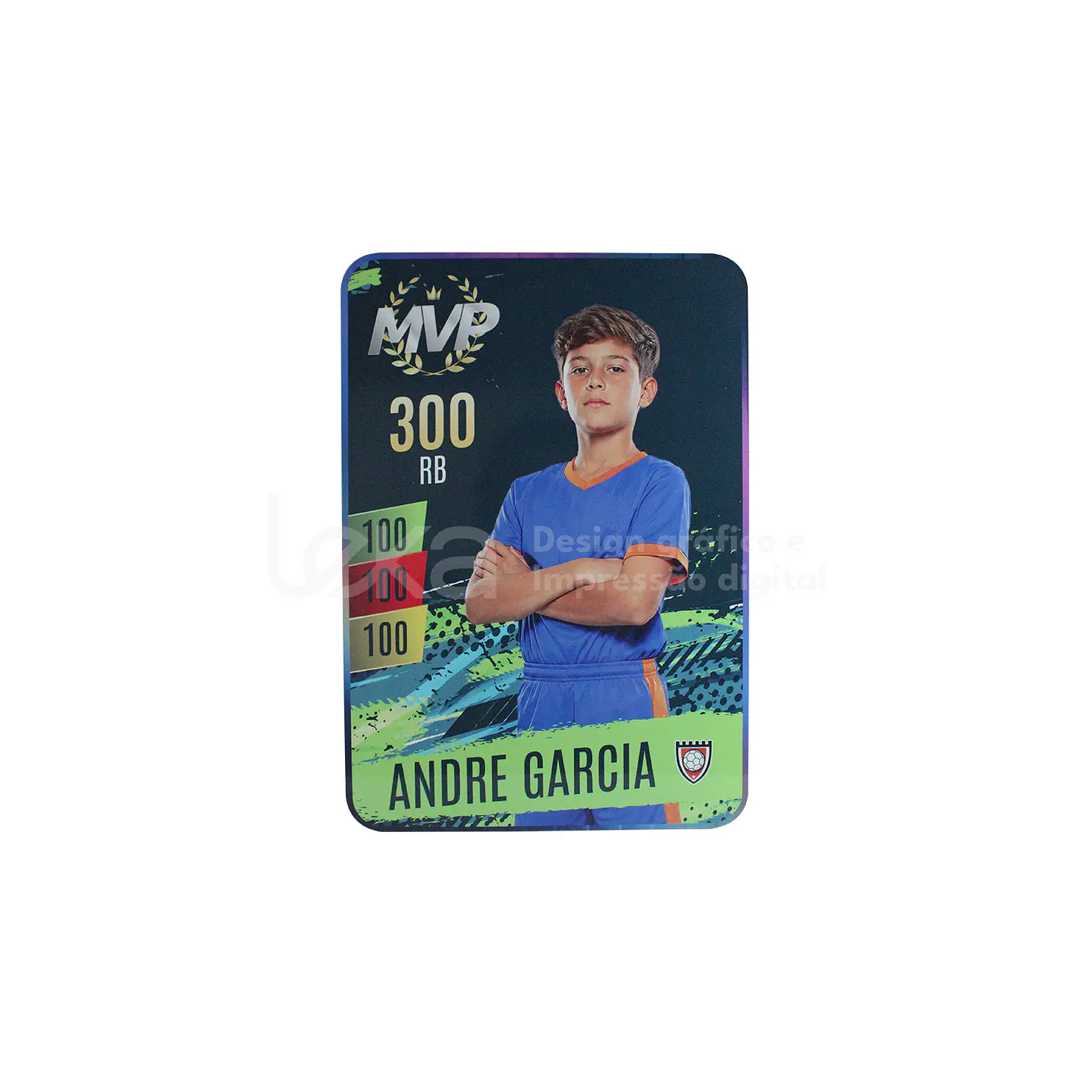 Cromo de Futebol Personalizado ⚽🏆Edição MDF ou Acrílico 14