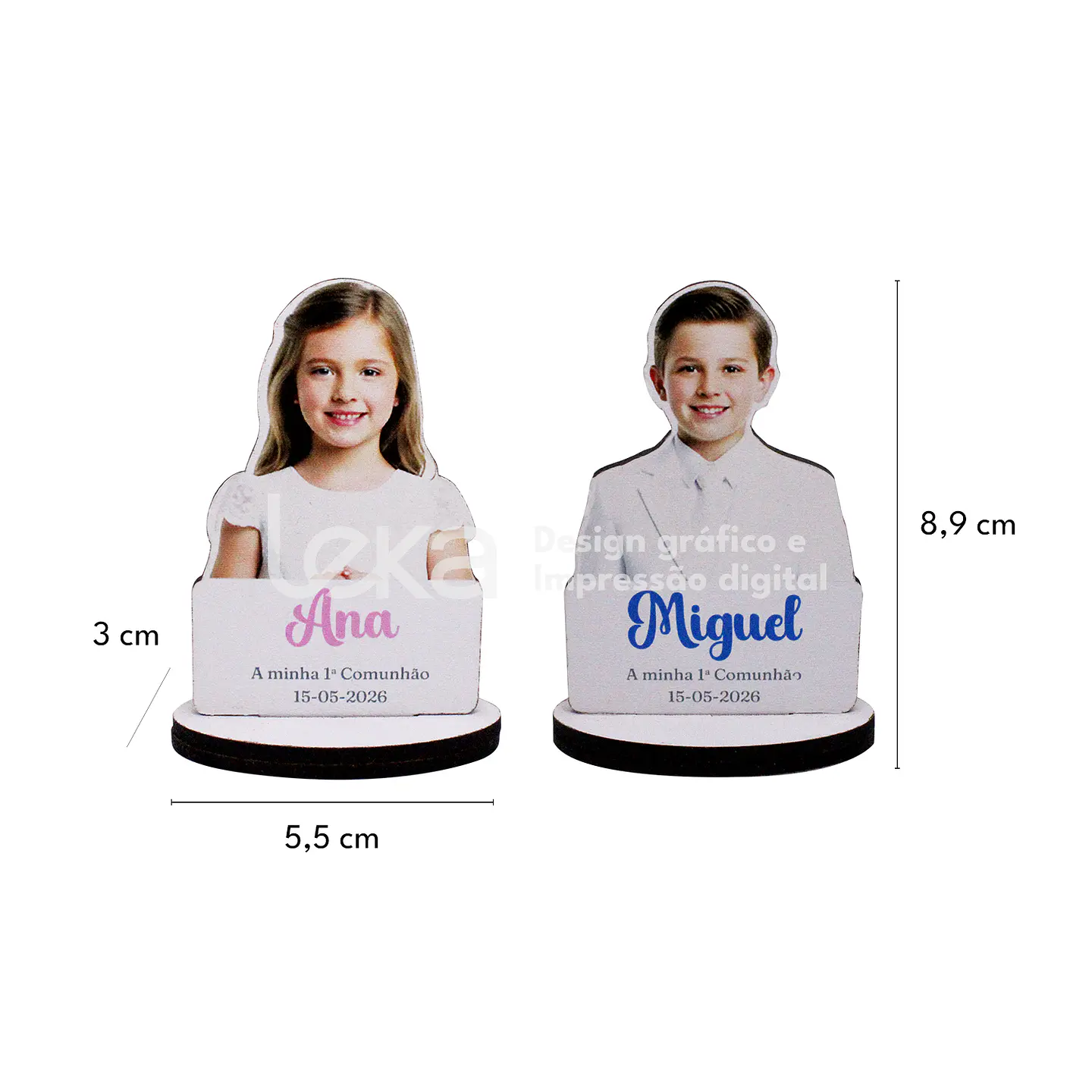 10 Lembranças de Comunhão com Foto Personalizada 16