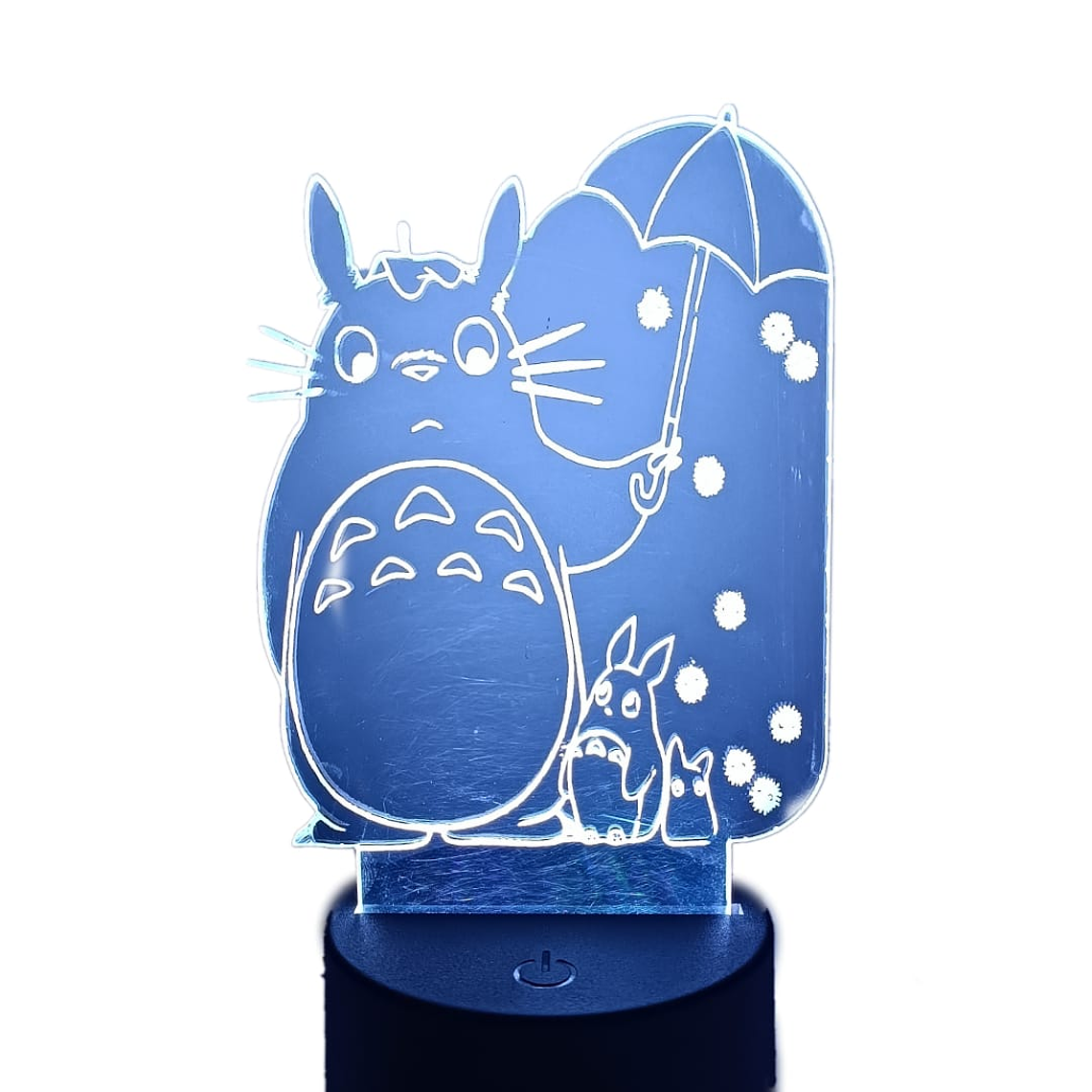 Lampara 3D Totoro  7 colores 3