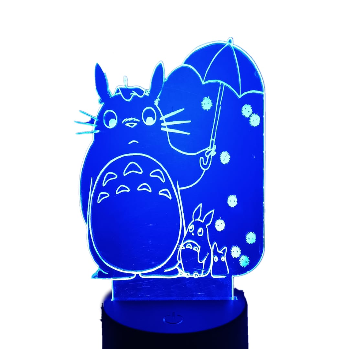 Lampara 3D Totoro  7 colores 2