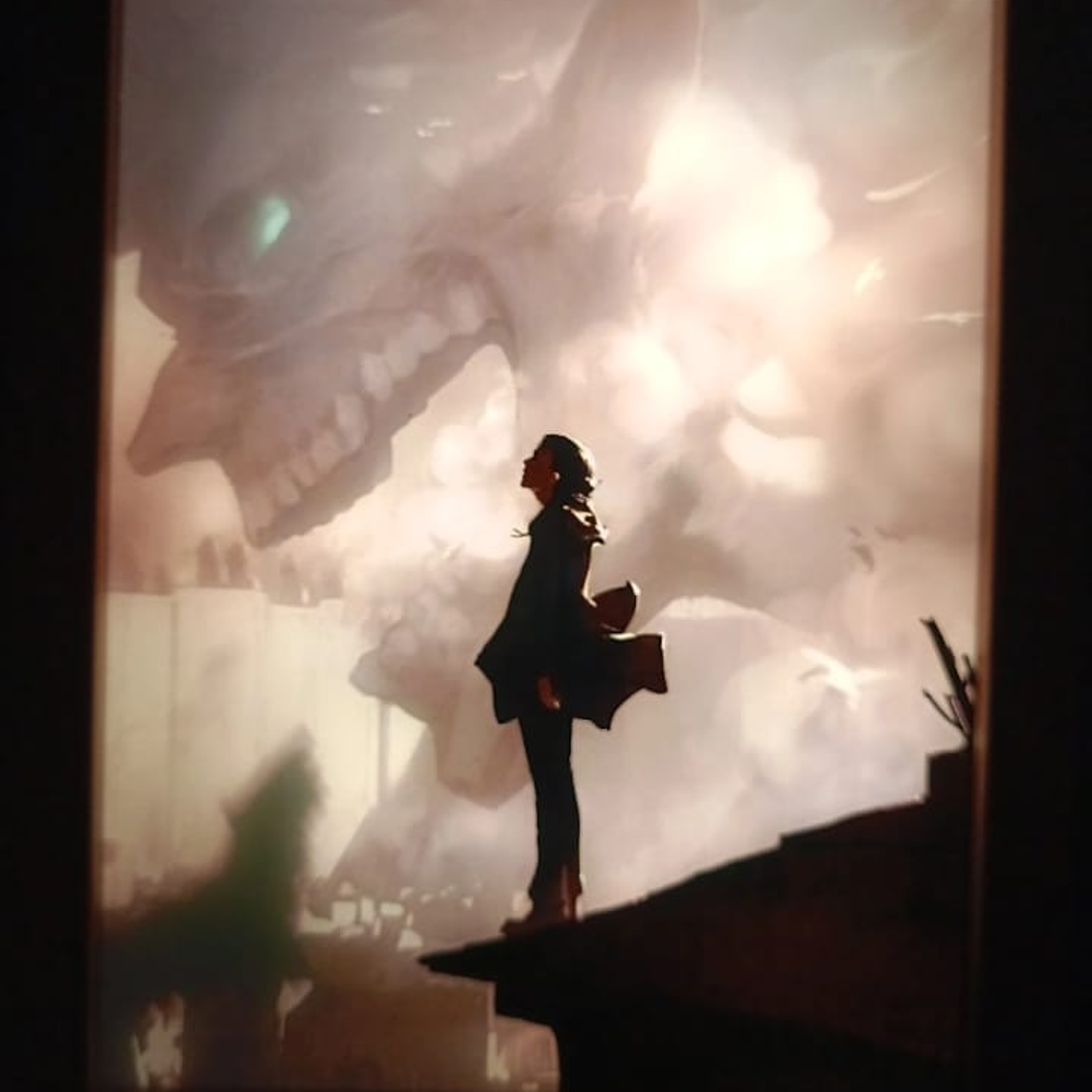 Cuadro Led Ataque De Titanes 3