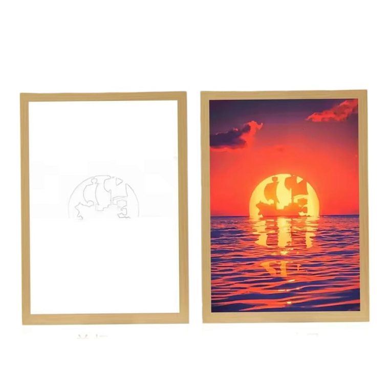 Cuadro Led Barco One Piece 1