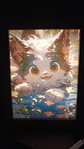 Cuadro Led Gato Feliz - Miniatura 4