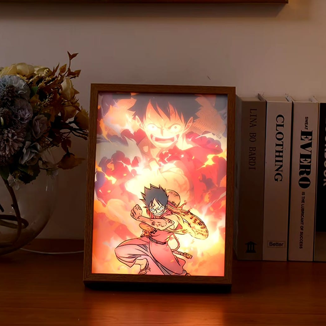 Cuadro Led Luffy One Piece 4