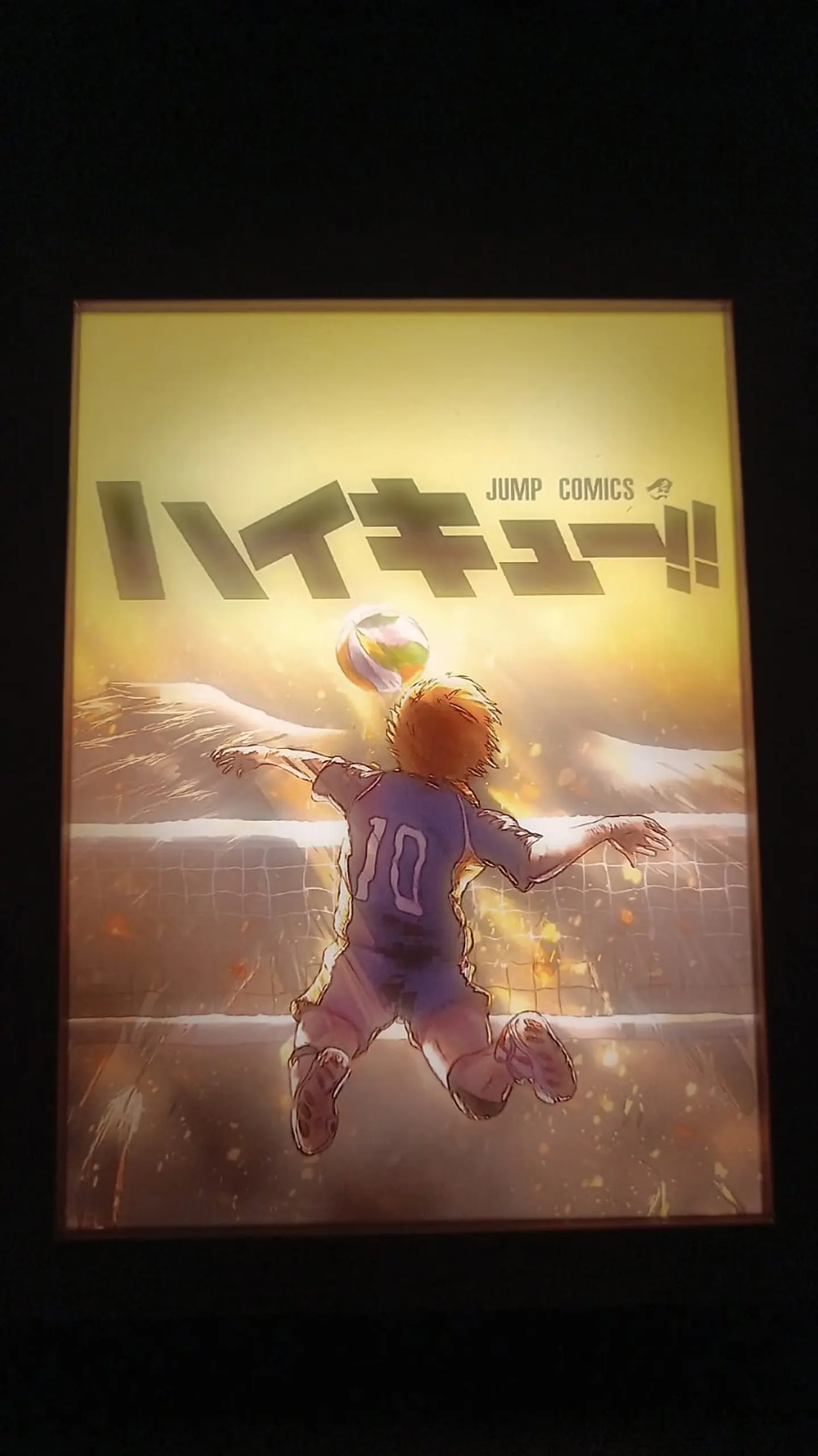 Cuadro Led Voleibol Haikyuu 3