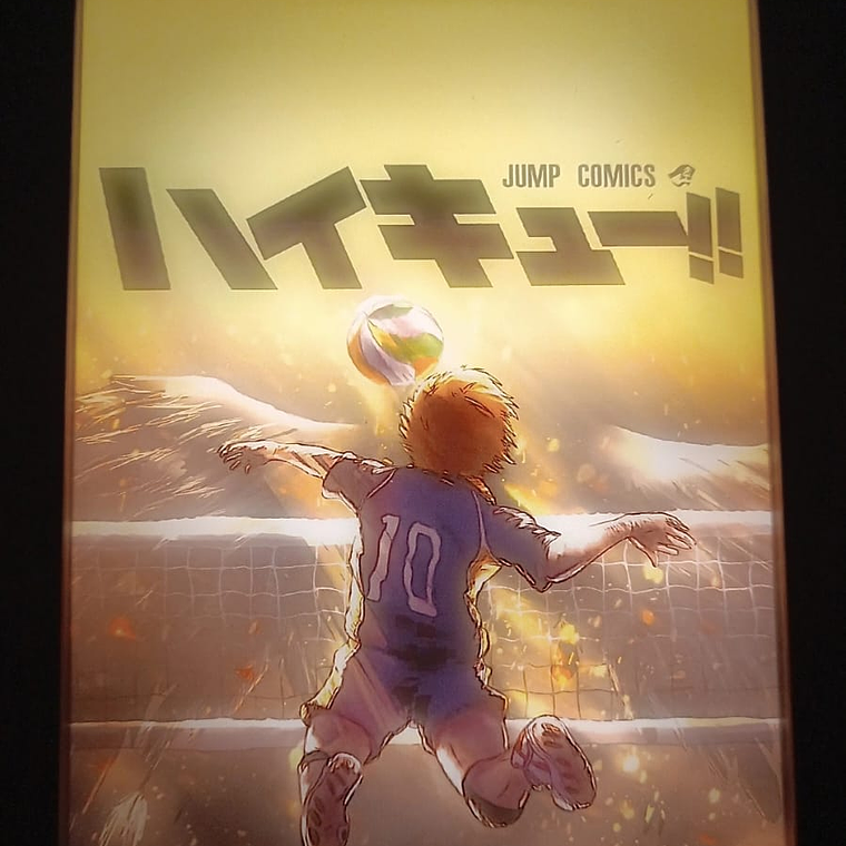 Cuadro Led Voleibol Haikyuu 3