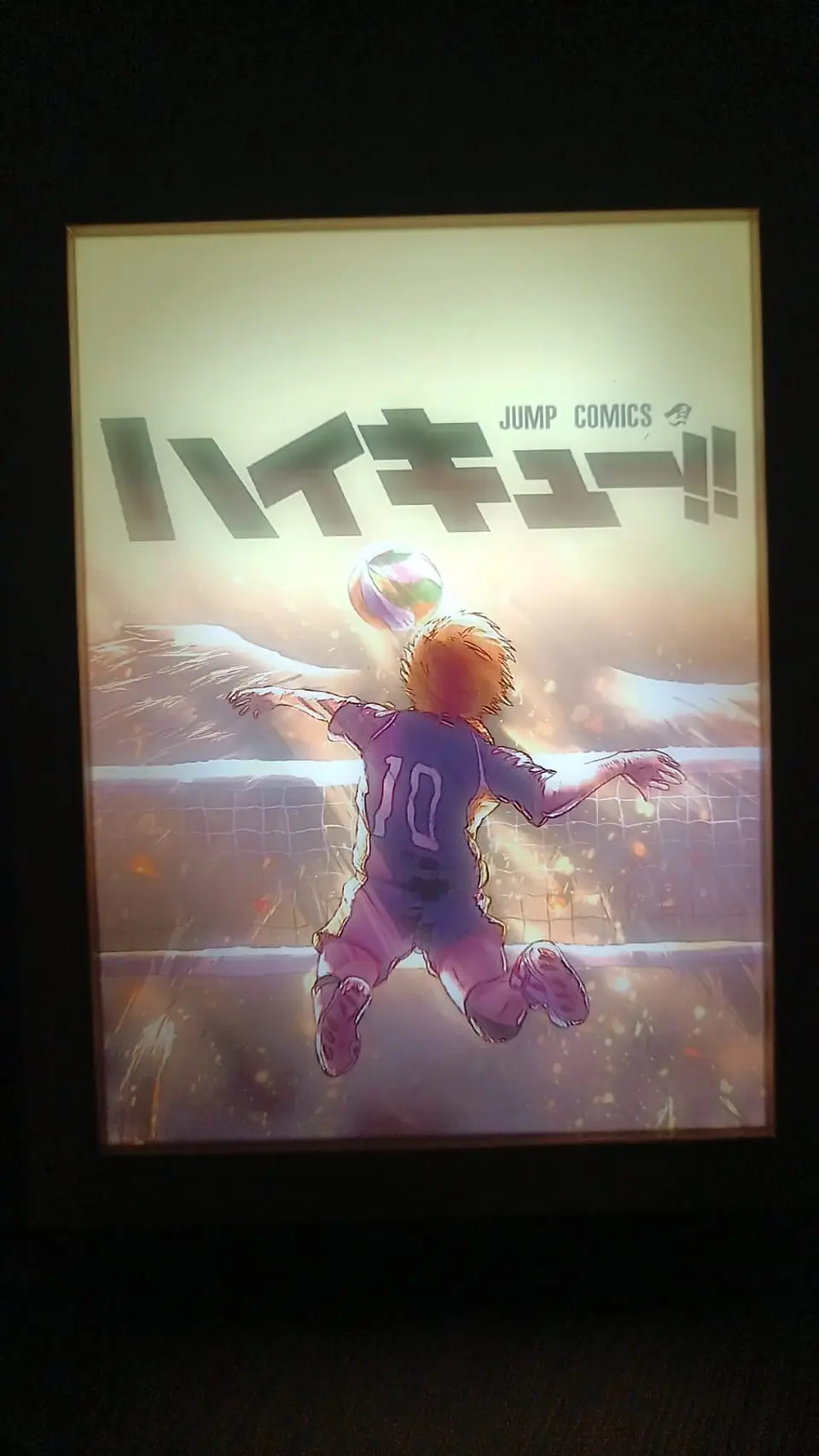 Cuadro Led Voleibol Haikyuu 4