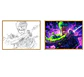 Cuadro Led Roronoa Zoro espada - Miniatura 1