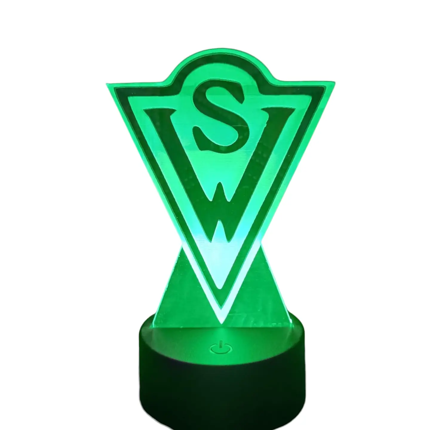 Lampara 3D Santiago Wanderers de 7 colores 1
