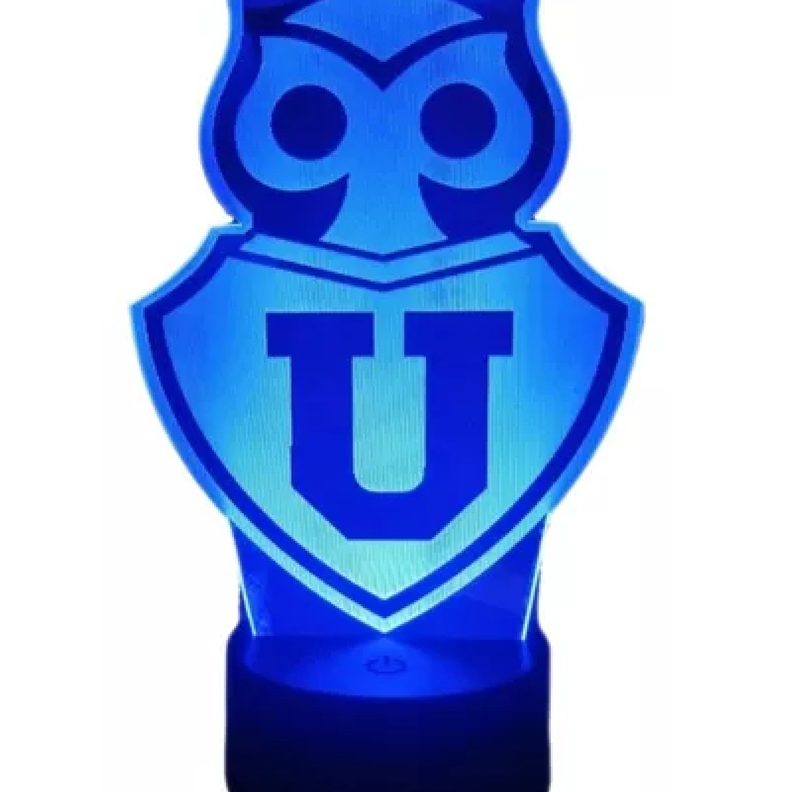 Lampara 3D U. De Chile de 7 colores 1