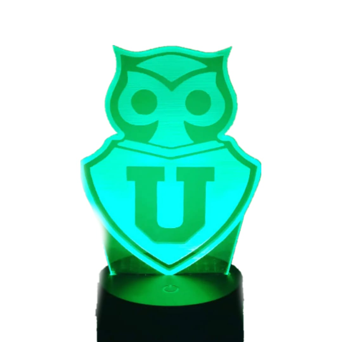 Lampara 3D U. De Chile de 7 colores 2