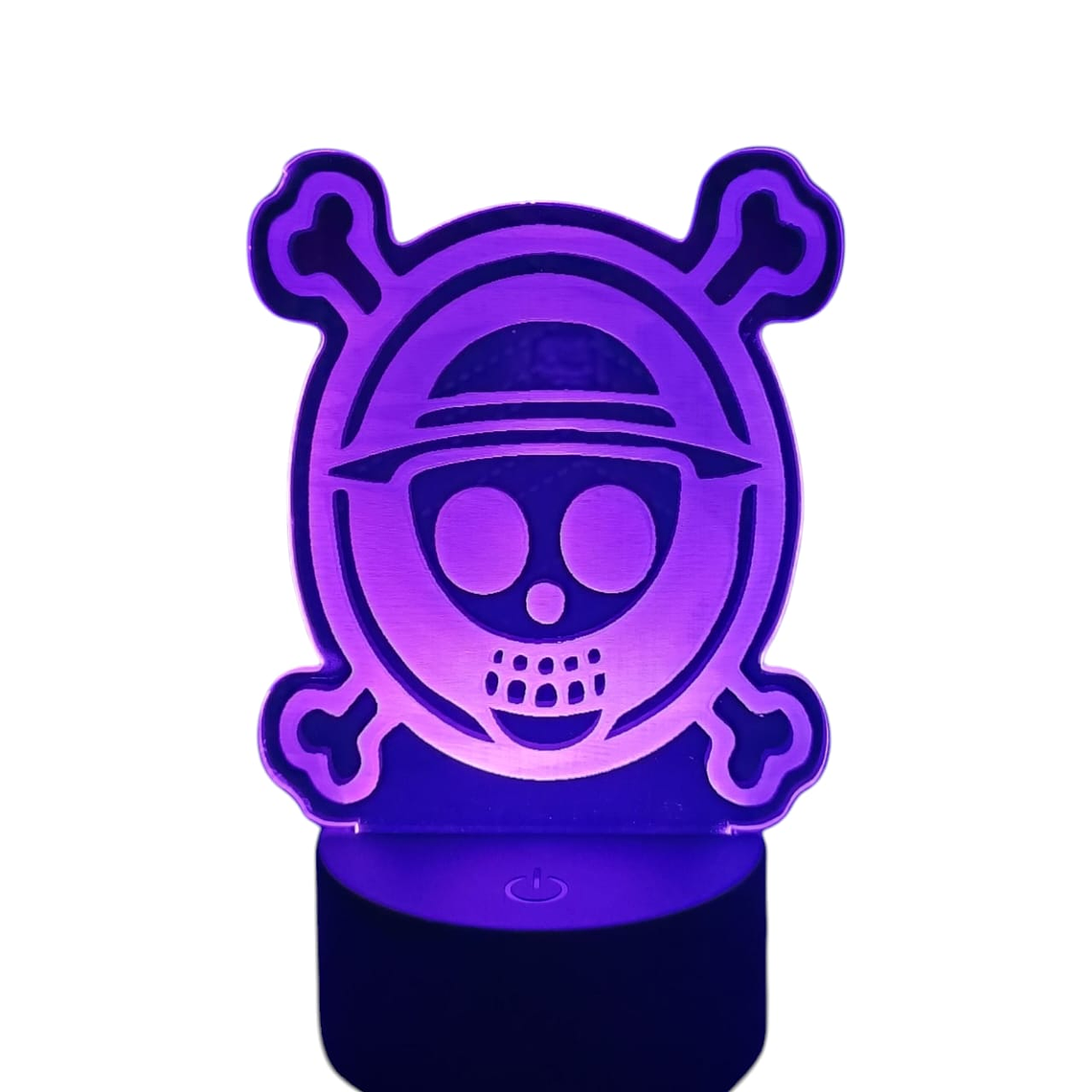 Lampara 3D Logo One Piece de 7 colore 4