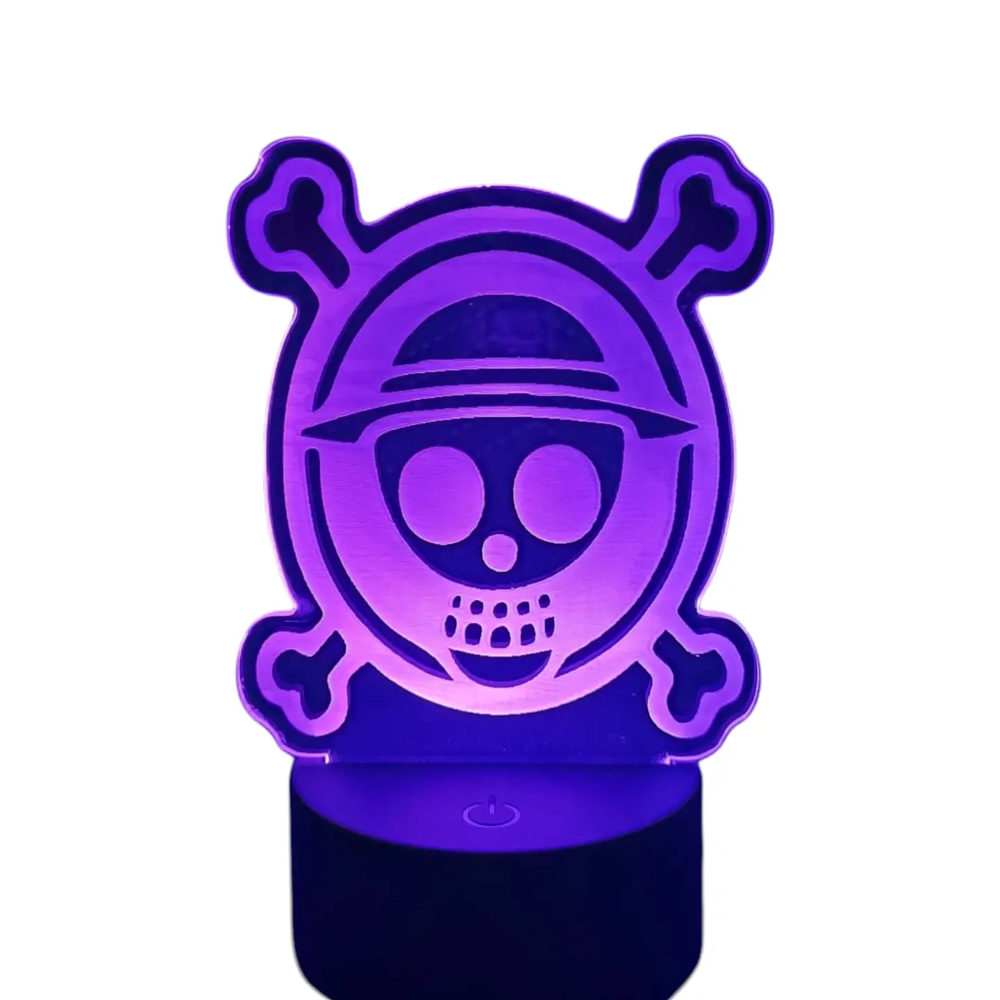 Lampara 3D Logo One Piece de 7 colore 4