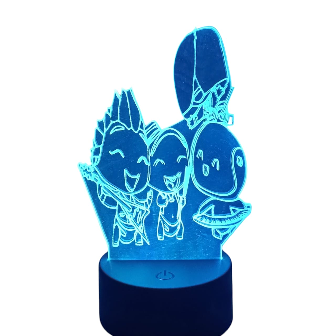 Lampara 3D Mini Beat Power Rockers de 7 colores 4