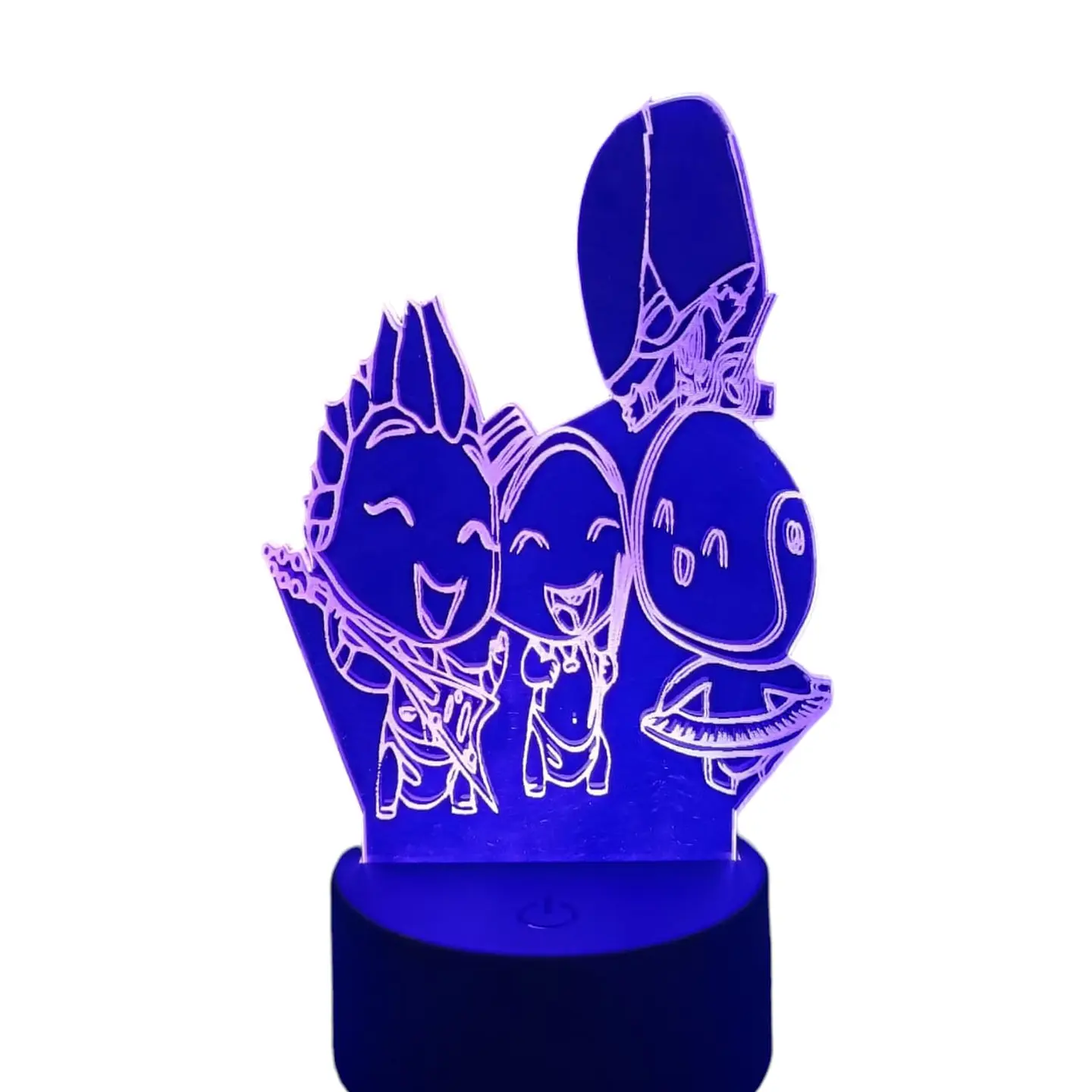 Lampara 3D Mini Beat Power Rockers de 7 colores 1