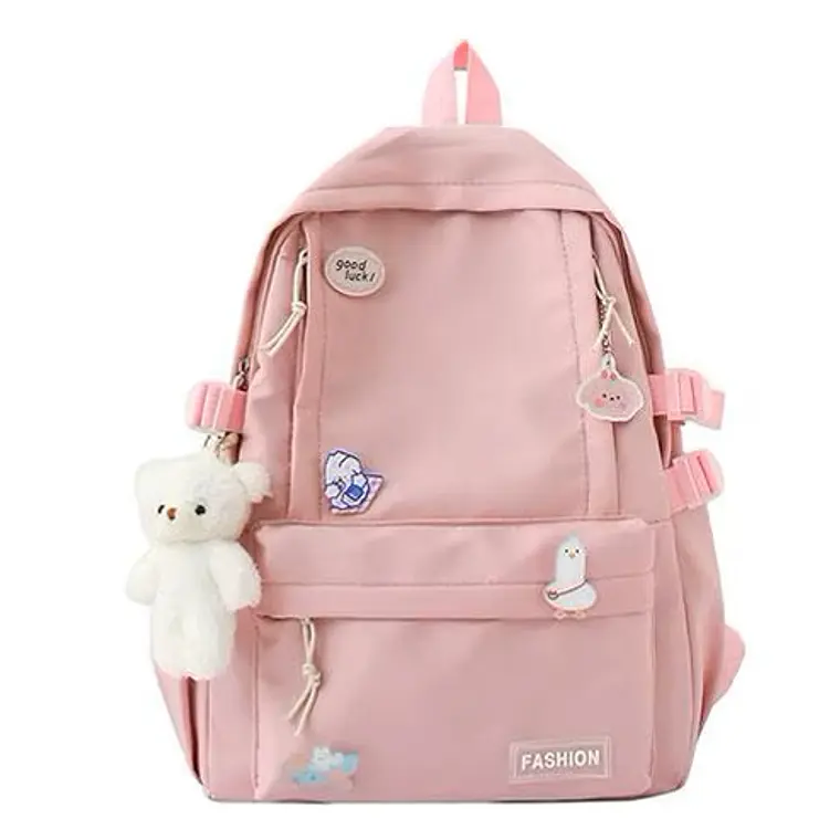 Mochila Kawai Rosa 1