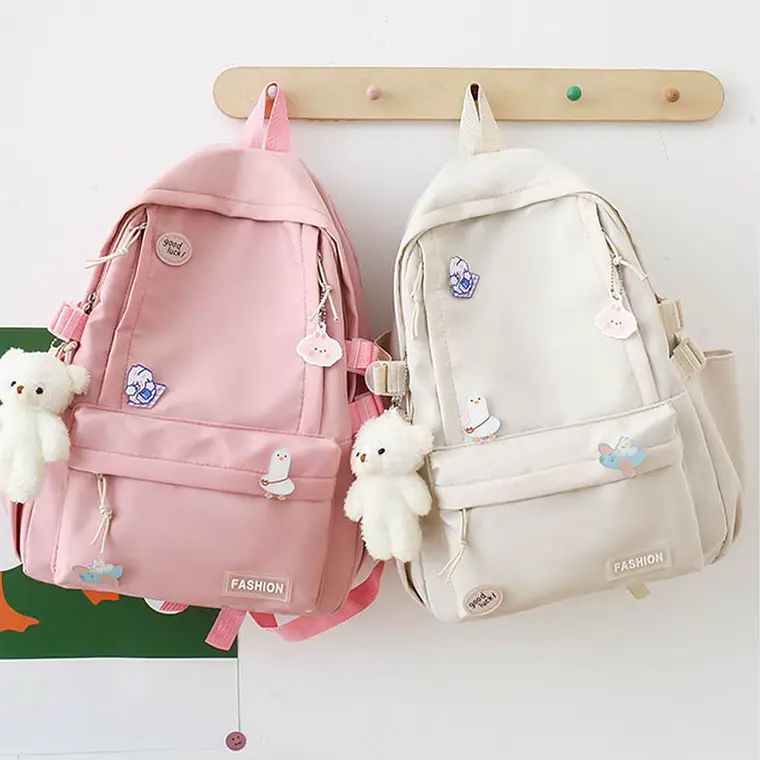 Mochila Kawai Rosa 2