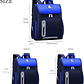 Mochila Escolar Azul Ligera para Niño - Miniatura 2