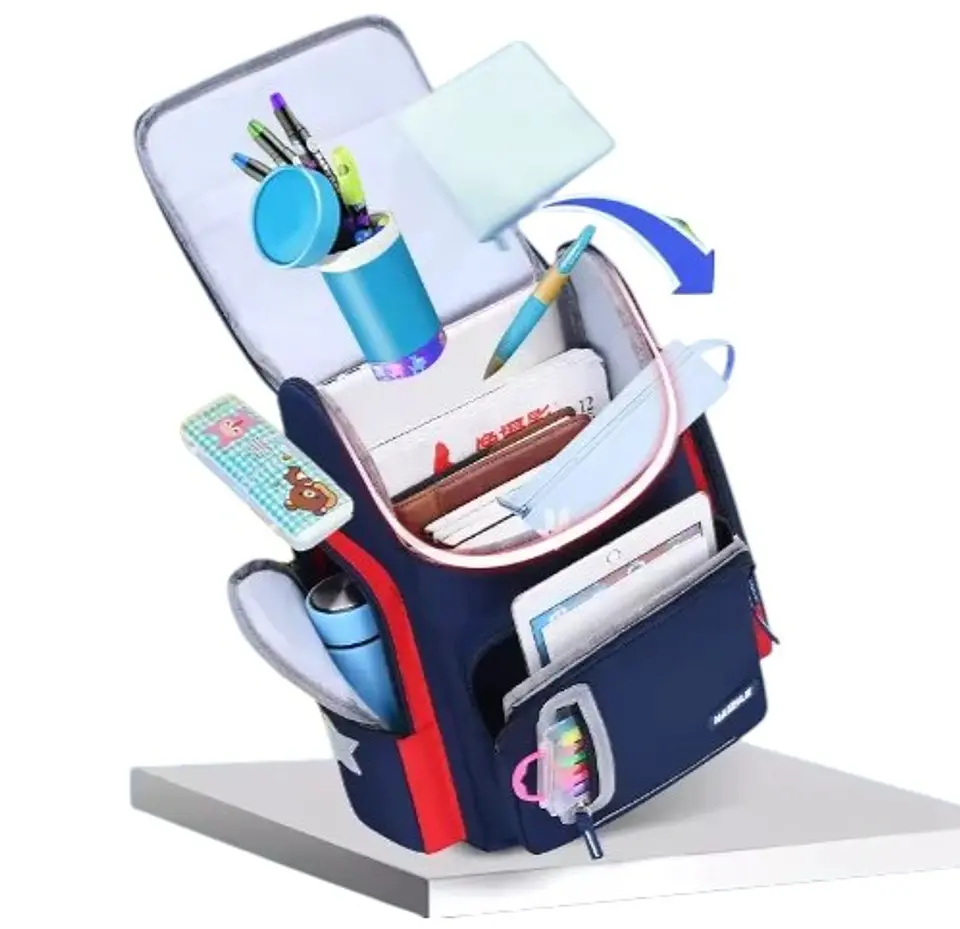 Mochila Escolar Azul Ligera para Niño 5