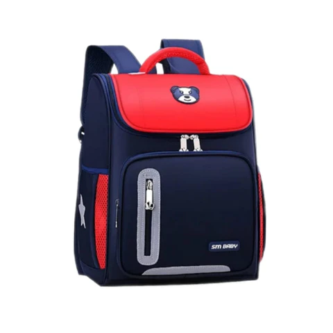 Mochila Escolar Roja Ligera para Niño