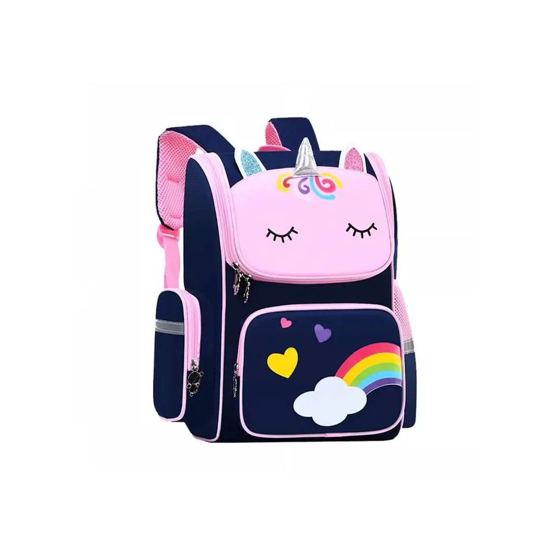 Mochila unicornio azul 1