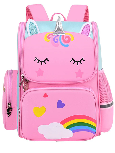 Mochila unicornio Rosada