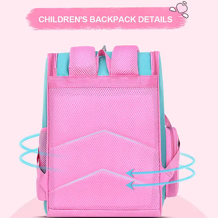 Mochila unicornio Rosada 4