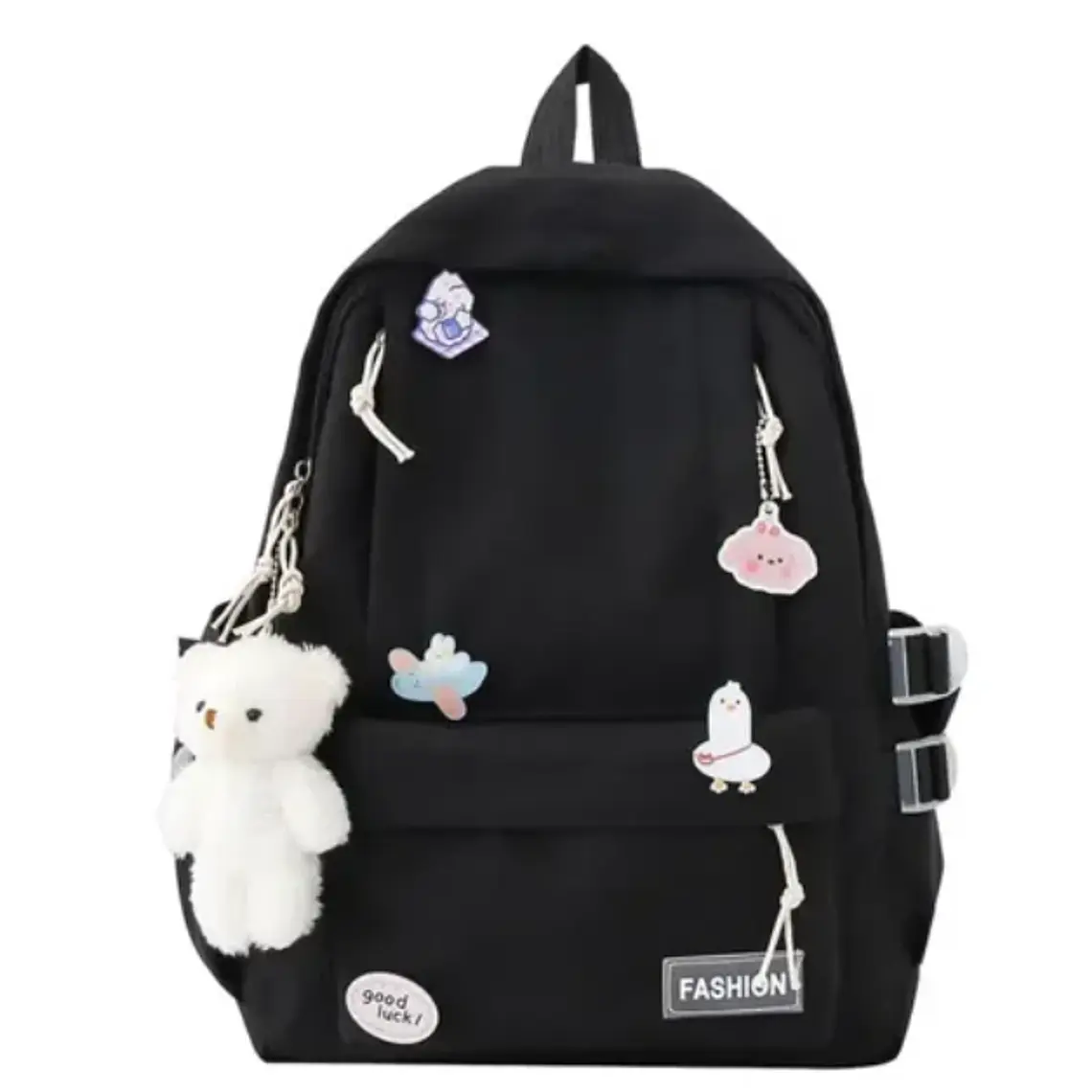 Mochila Kawai Negra 1