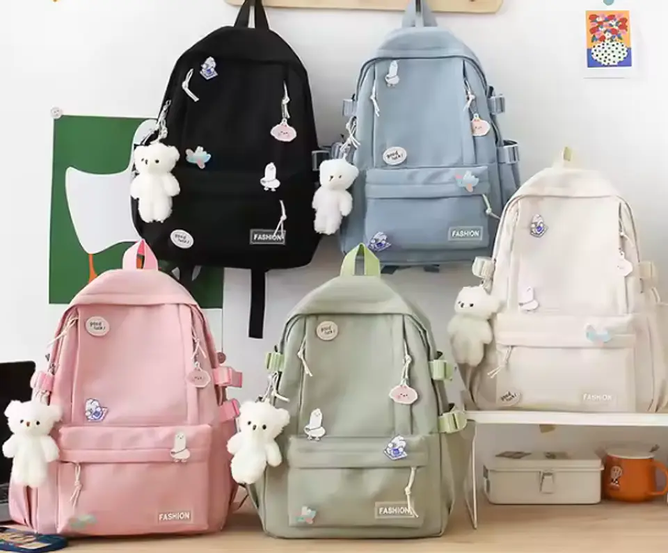 Mochila Kawai Verde 5
