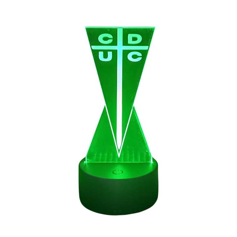 Lampara 3D Universidad Católica de 7 colores 5