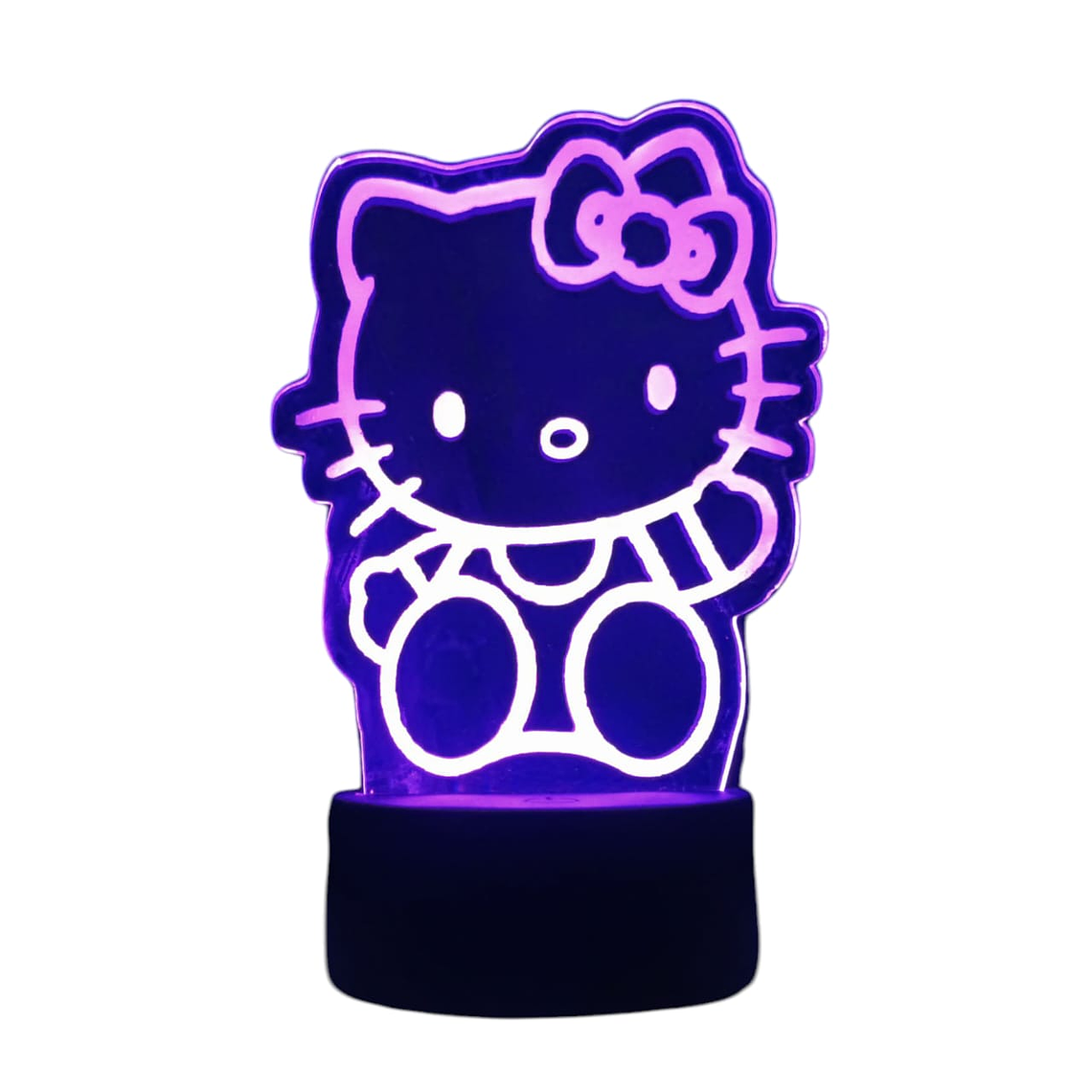 Lampara 3D Hello Kitty de 7 colores 1