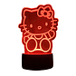 Lampara 3D Hello Kitty de 7 colores - Miniatura 2