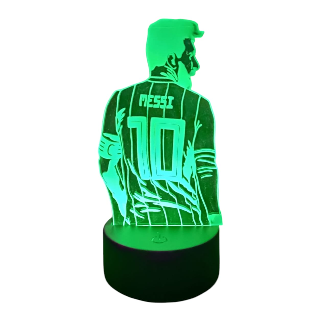 Lampara 3D Messi de 7 colores 2