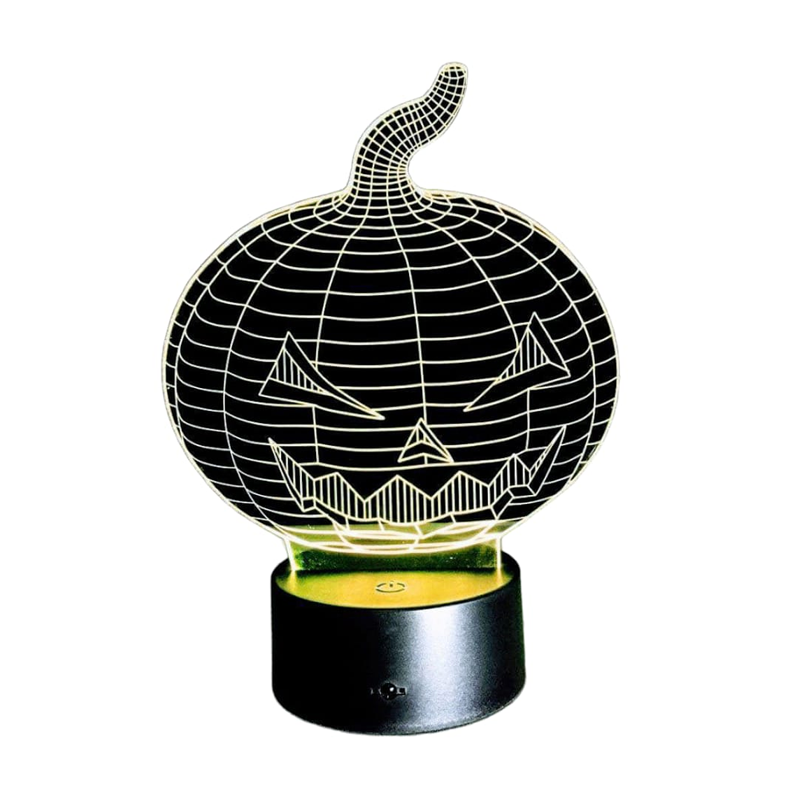 Lampara 3D Calabaza de 7 colores 4
