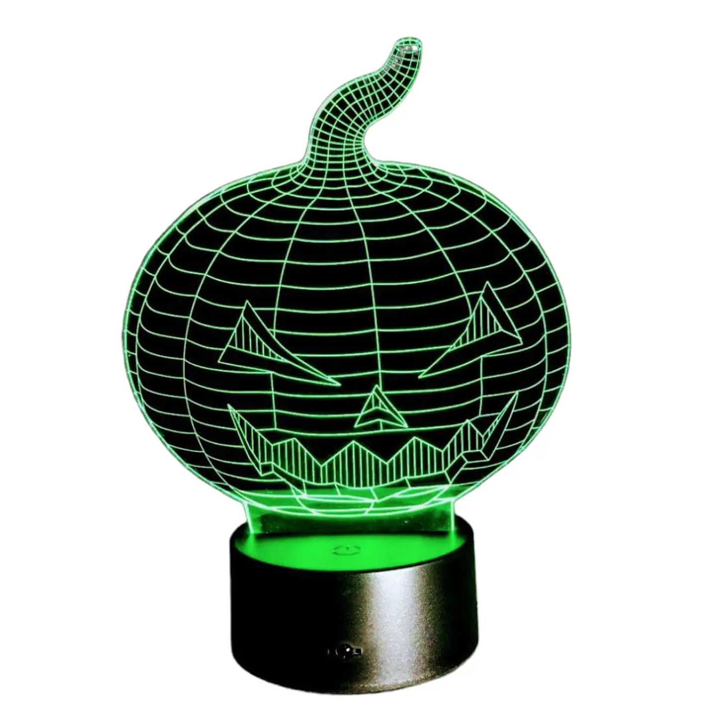 Lampara 3D Calabaza de 7 colores 2