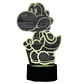 Lampara 3D Yoshi de 7 colores - Miniatura 2