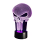 Lampara ilusión 3D Punisher de 7 colores - Miniatura 3