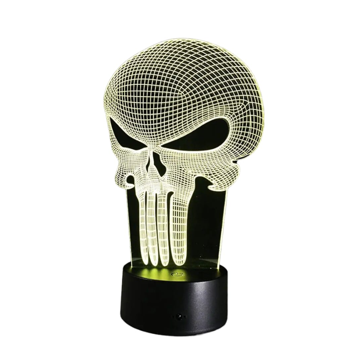 Lampara ilusión 3D Punisher de 7 colores 2