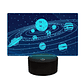Lampara 3D Planetas de 7 colores - Miniatura 2