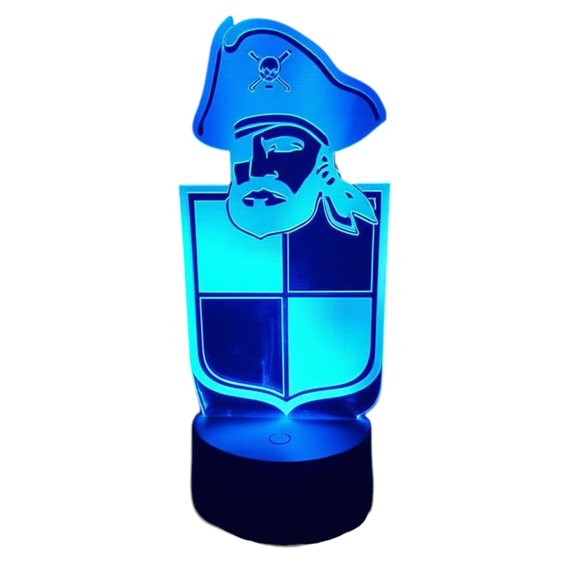 Lampara 3D Coquimbo Unido de 7 colores 2