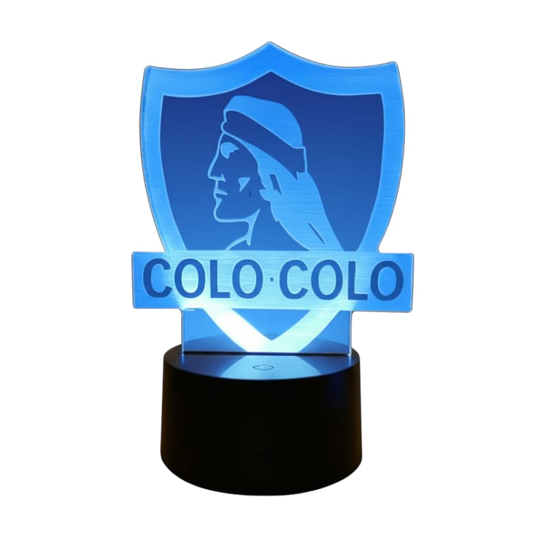 Lampara 3D Colo Colo de 7 colores 4